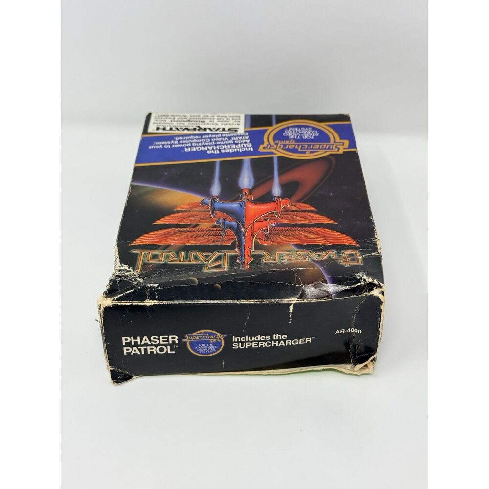Phaser Patrol Atari 2600 1982 Complete CIB Tested - Picture 15 of 16